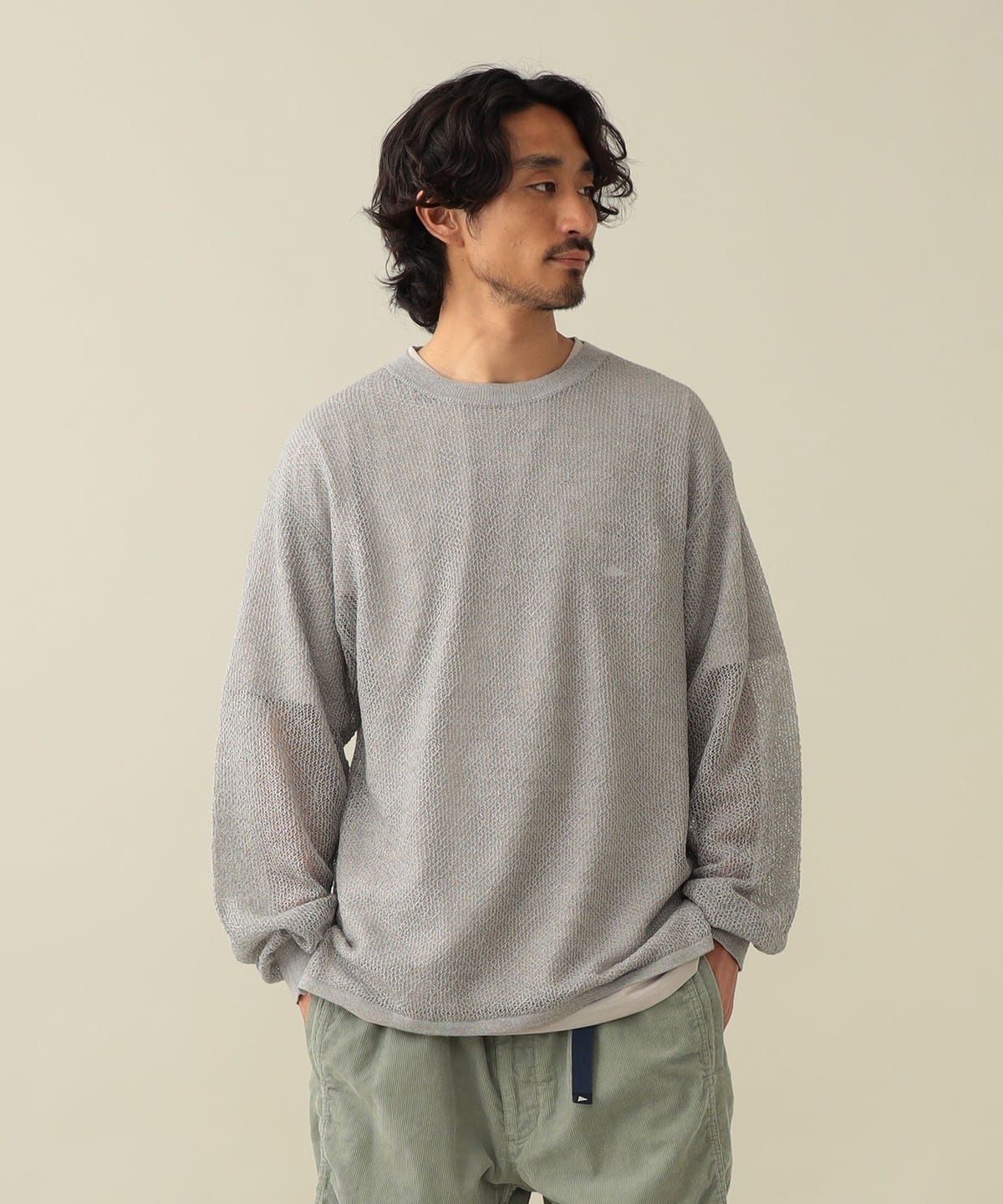 Sonnie Octa Crew �g�b�v�X MEN HEATHER GREY S