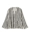White/Black Stripe