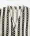 White/Black Stripe
