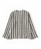 White/Black Stripe
