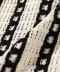 White/Black Stripe