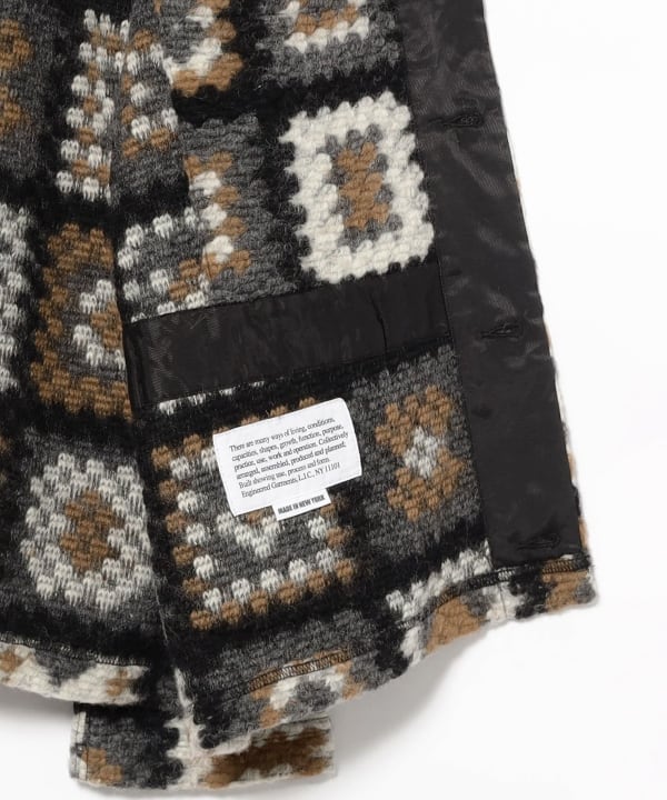 ENGINEERED GARMENTS / Knit Cardigan - Wool Poly Chenille