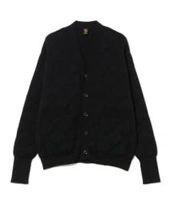 BATONER / QUILTING KNIT CARDIGAN