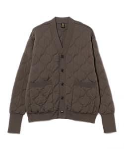 BATONER / QUILTING KNIT CARDIGAN