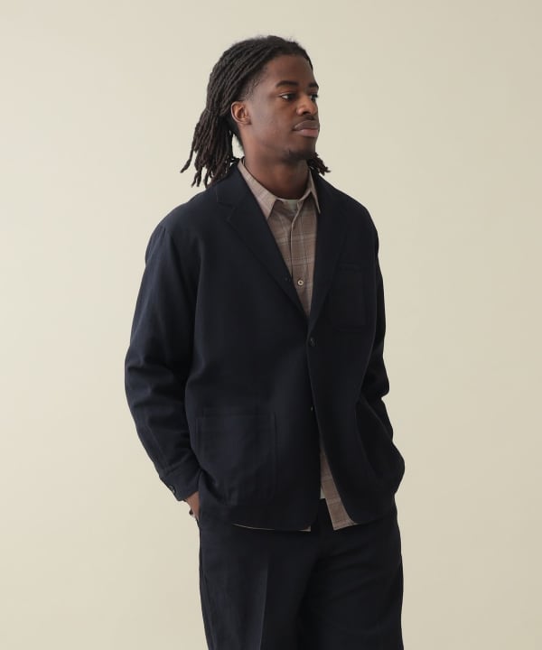 【+10%ポイントUP】Itten Walker Herringbone Jacket Model : H185 (cm)　Size : L