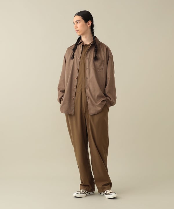 【EXCLUSIVE】UNIVERSAL OVERALL / Jumpsuit Wool Twill Model : H182 (cm)　Size : L