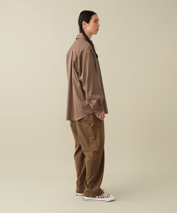 【EXCLUSIVE】UNIVERSAL OVERALL / Jumpsuit Wool Twill Model : H182 (cm)　Size : L