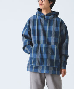 Pilgrim Surf+Supply / Rudy Hooded Pullover Check