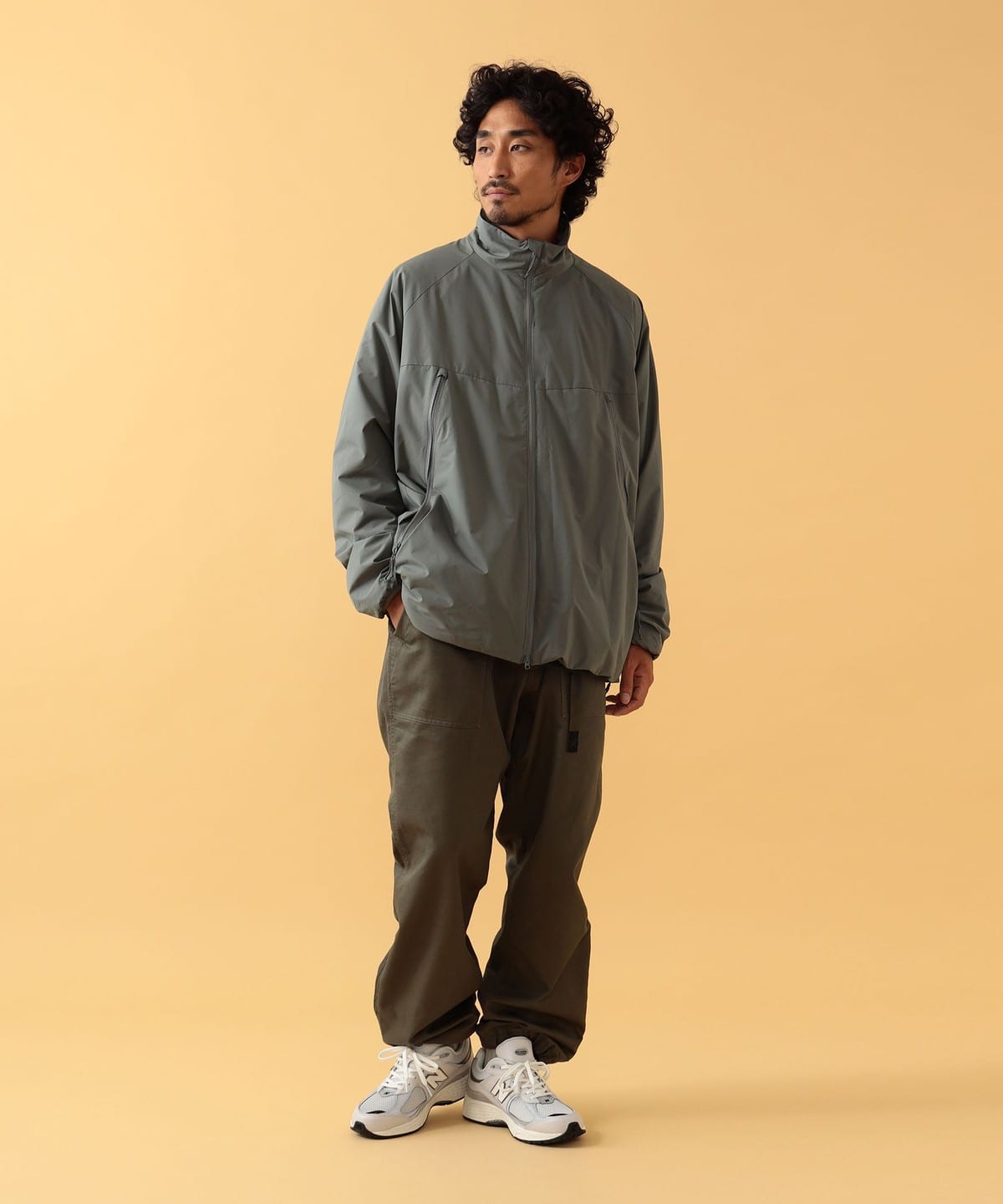 snow peak Pilgrim Surf+Supply ノーカラージャケットΩ