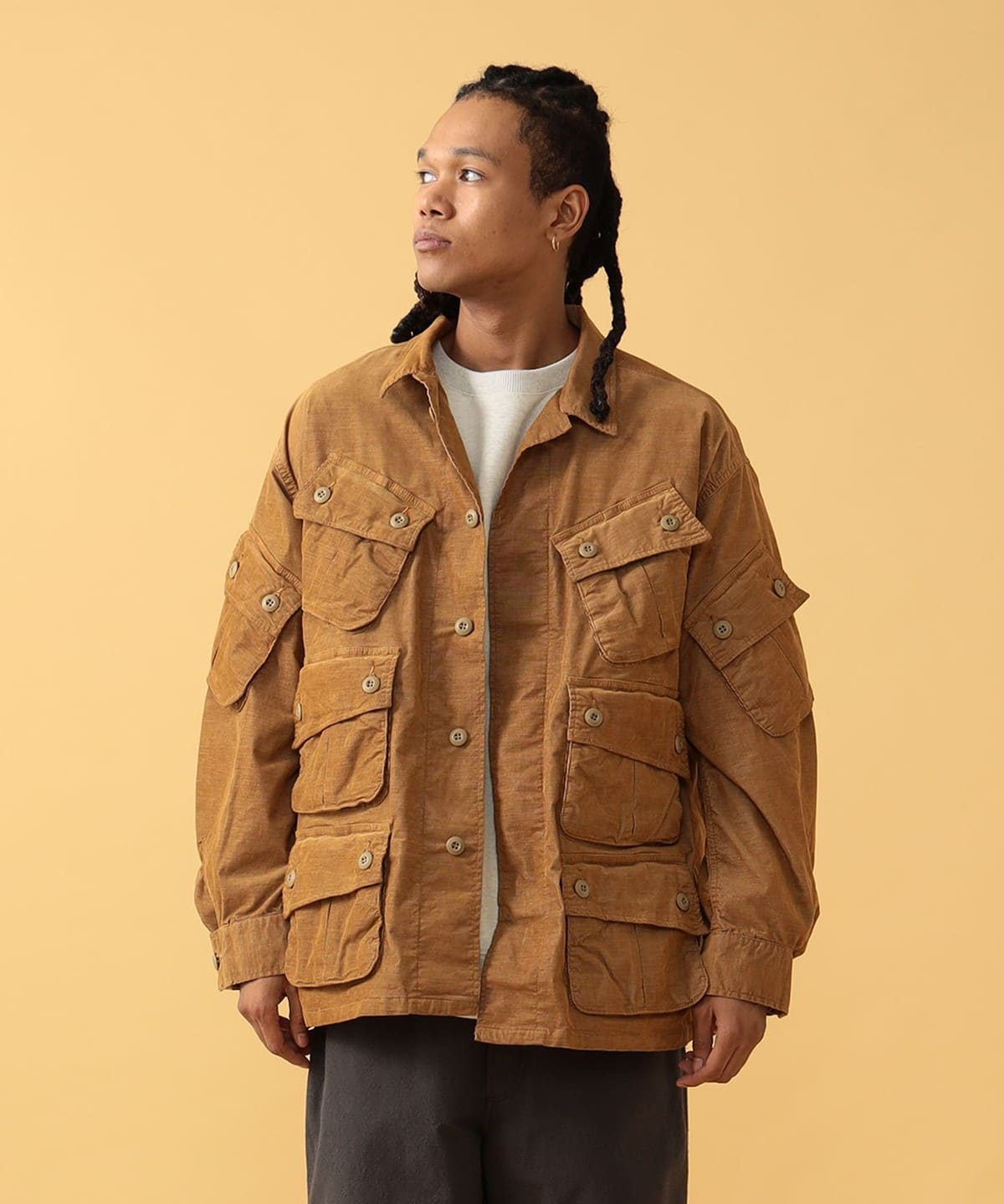 希少】BEAMS ピルグリムサーフ 別注 CAL O LINE ジャケット L