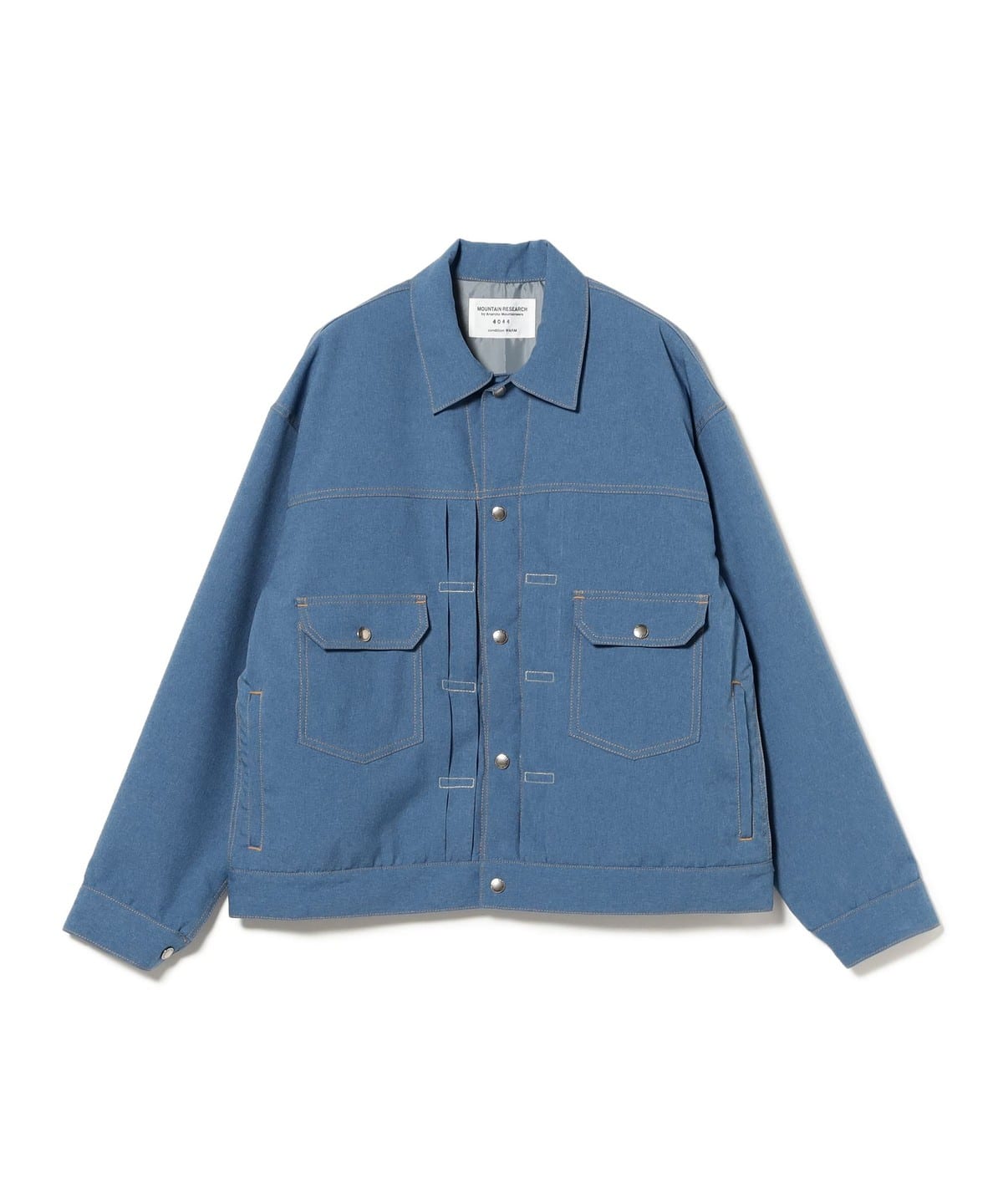 MOUNTAIN RESEARCH マウンテンリサーチ / Type Ⅱ 2.0 ブルゾン MEN BLUE M MOUNTAIN RESEARCH マウンテンリサーチ / Type Ⅱ 2.0 ブルゾン MEN BLUE M