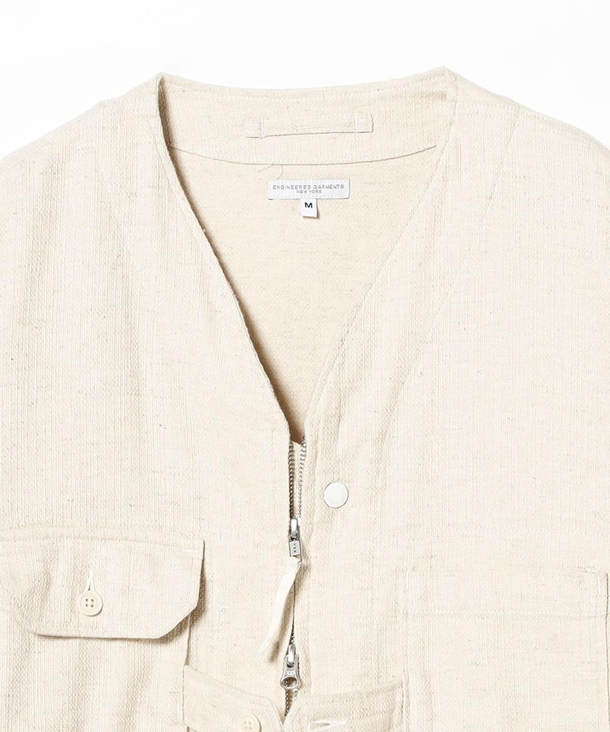 ジャケット・アウター Cardigan Jacket-CL Java Cloth Engineered Garments Cardigan Jacket CL Java Cloth Natural