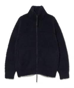 BATONER / SHETLAND BOA ZIP UP BLOUSON