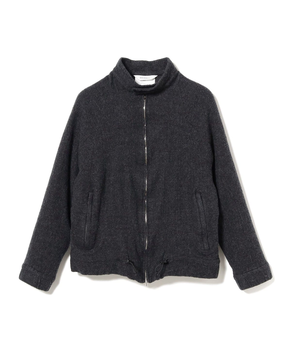 DIGAWEL ディガウェル / Hem gathers blouson ブルゾン MEN C. gray 3