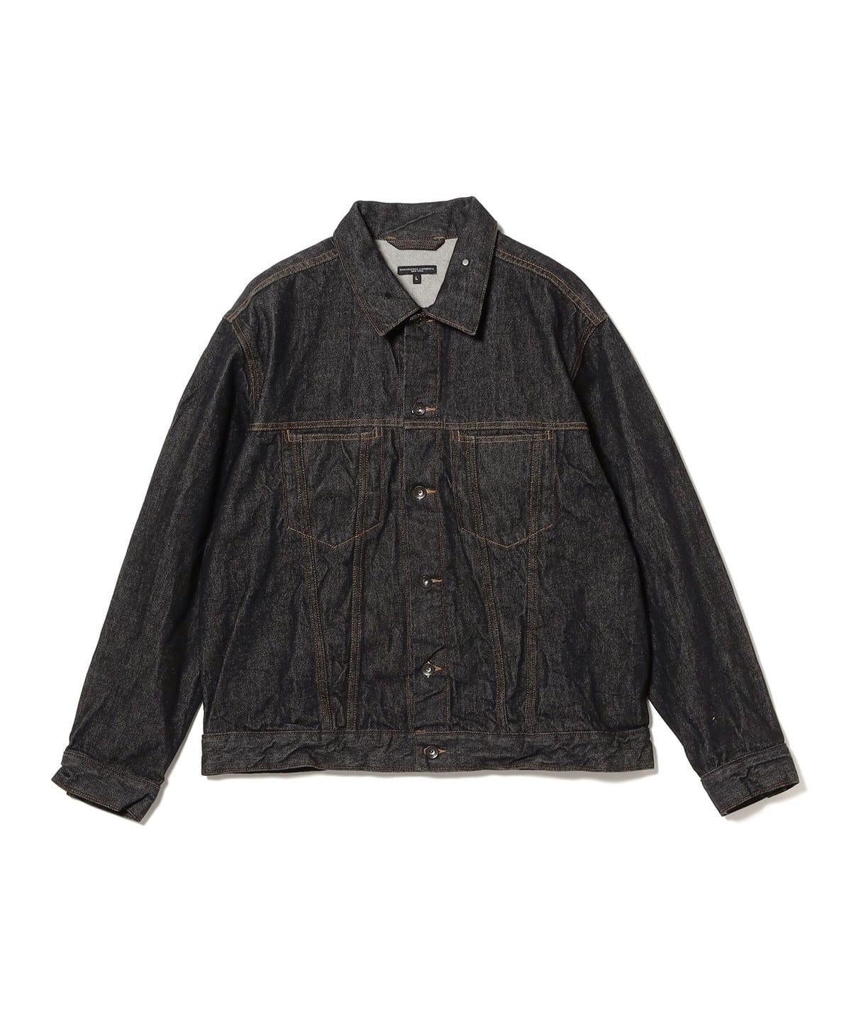 ENGINEERED GARMENTS エンジニアド ガーメンツ / Type 5 Jean Jacket - 14oz Cone Denim ブルゾン MEN BLACK M