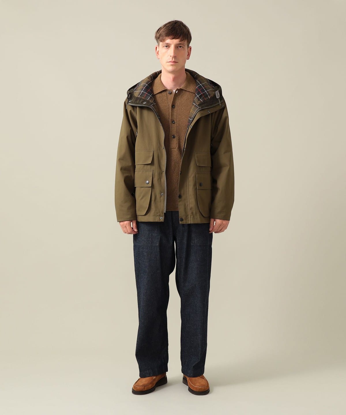 バブアー　Pilgrim Surf+Supply　別注　フーデッドコート Barbour＞アウターフェア対象：今シーズンの買物21FW編
