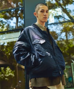 【EXCLUSIVE】ENGINEERED GARMENTS / Mismatched Flight Jacket