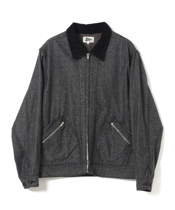 【+10%ポイントUP】Mac ReNewool Denim Jacket BLACK