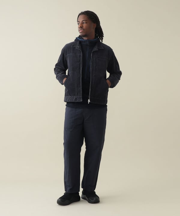 【+10%ポイントUP】Max Cord Trucker Jacket Model : H185 (cm)　Size : L