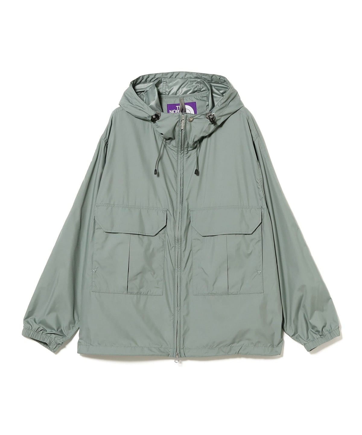 THE NORTH FACE PURPLE LABEL �U�E�m�[�X�E�t�F�C�X �p�[�v�����[�x�� / PERTEX QUANTUM Mountain Wind Parka �u���]�� MEN Light Sage XL
