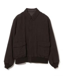 KAPTAIN SUNSHINE / Wool Herringbone Flight Jacket