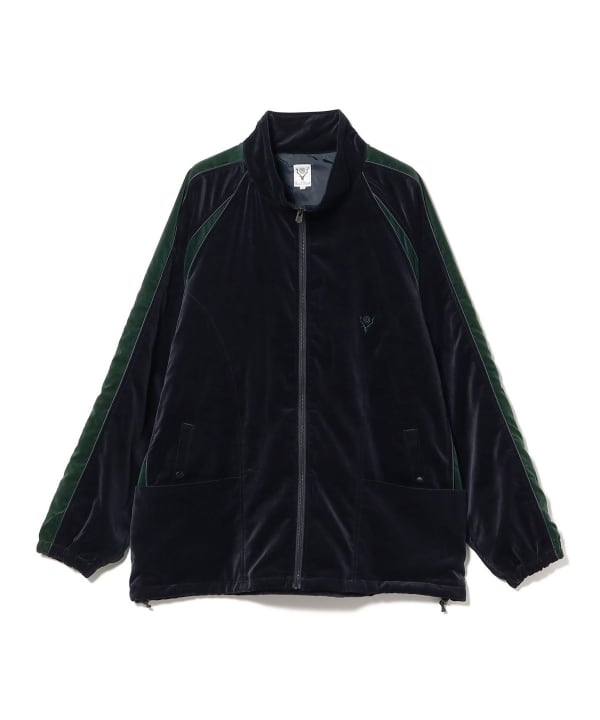 SOUTH2 WEST8 / Warm-Up Jacket - Cotton Velvet