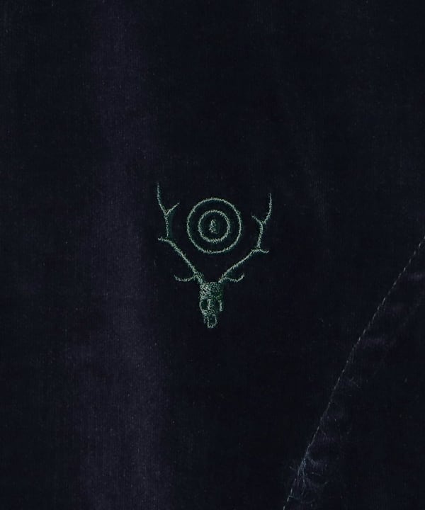SOUTH2 WEST8 / Warm-Up Jacket - Cotton Velvet