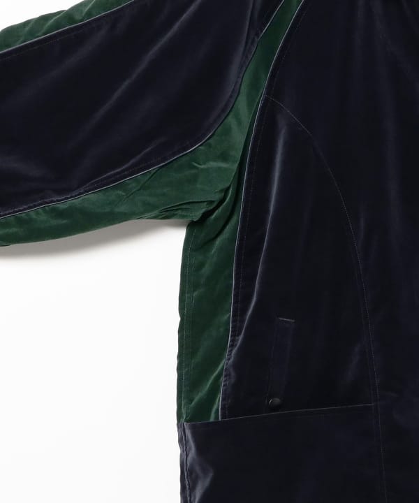 SOUTH2 WEST8 / Warm-Up Jacket - Cotton Velvet