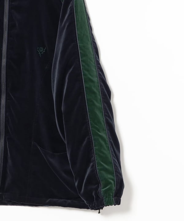 SOUTH2 WEST8 / Warm-Up Jacket - Cotton Velvet