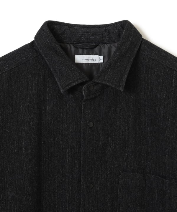【EXCLUSIVE】nanamica / Denim Insulation Shirt Jacket