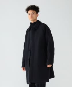 Pilgrim Surf+Supply / Cal Balmacaan Coat Navy