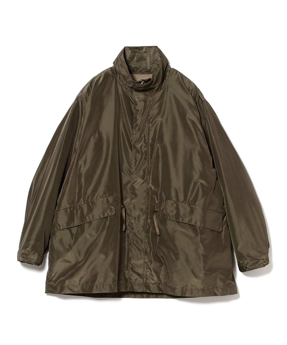 KAPTAIN SUNSHINE キャプテン サンシャイン / Silk Poly Mil Coat コート MEN OLIVE 3