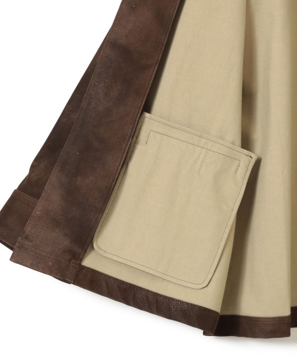 【+10%ポイントUP】【EXCLUSIVE】Uhr / Alternative Suede Car Coat