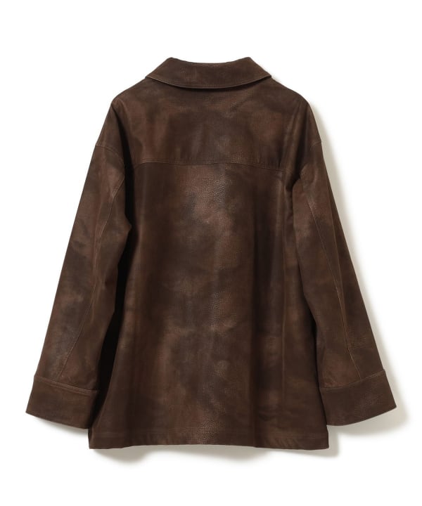 【+10%ポイントUP】【EXCLUSIVE】Uhr / Alternative Suede Car Coat