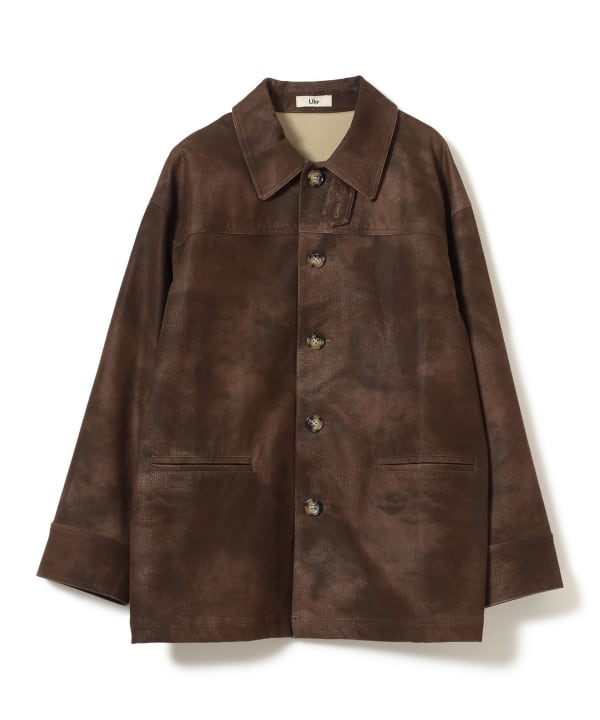 【+10%ポイントUP】【EXCLUSIVE】Uhr / Alternative Suede Car Coat