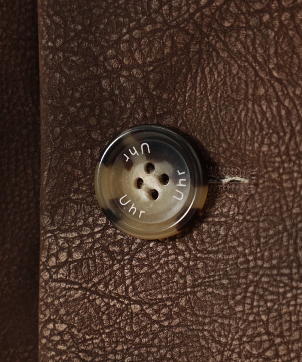 【+10%ポイントUP】【EXCLUSIVE】Uhr / Alternative Suede Car Coat