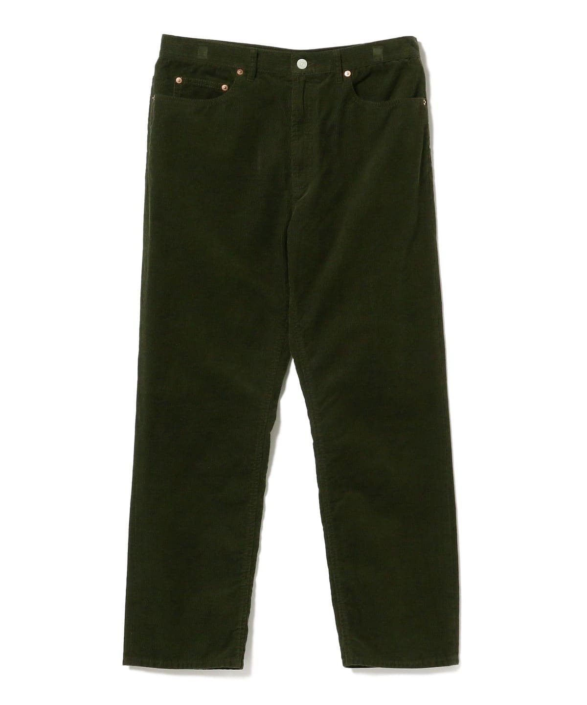 Theodore Corduroy Straight Pants パンツ MEN DARK. GREEN S Theodore Corduroy Straight Pants パンツ MEN DARK. GREEN S