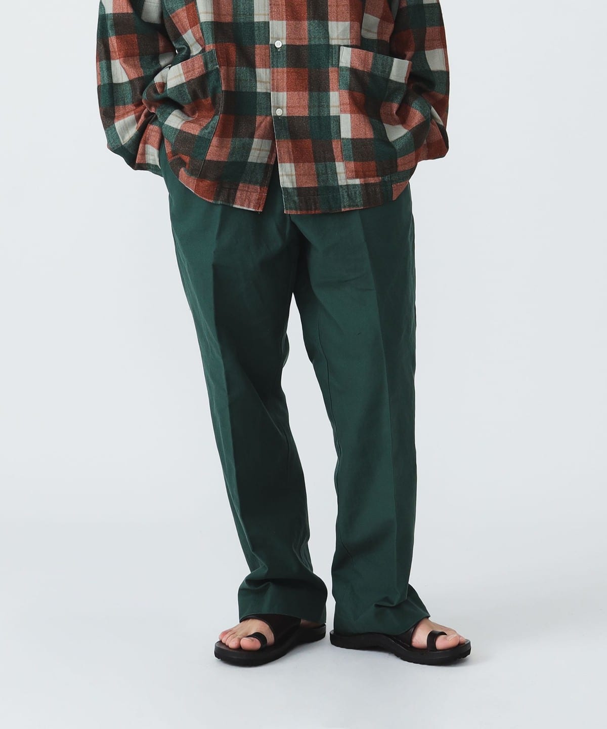 Mobley Straight Pants パンツ MEN BOTTLE GREEN M Mobley Straight Pants パンツ MEN BOTTLE GREEN M