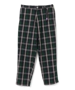 THE NORTH FACE PURPLE LABEL / Twill Check Wide Field Pants