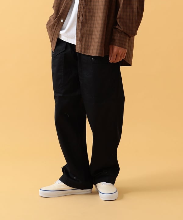 Pilgrim Surf + Supply Alfonso Fatigue Pant in Olive Curated
