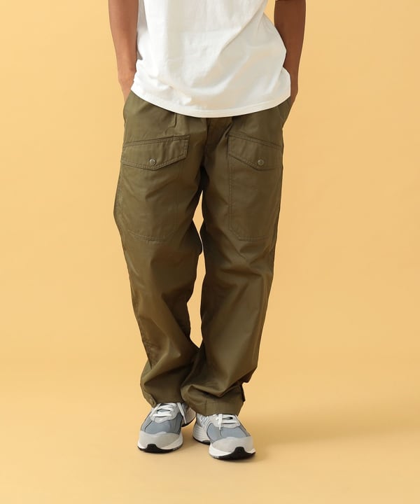 Pilgrim Surf + Supply Alfonso Fatigue Pant in Olive Curated