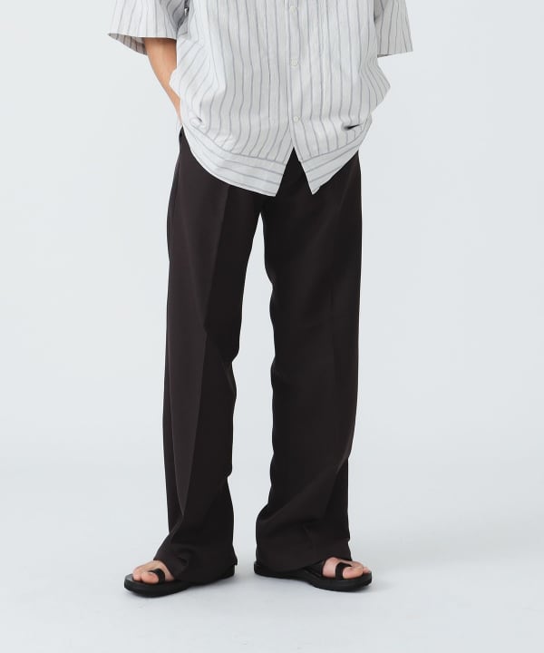 ノータックにセンタープレス仕様stockholm surfboard club sune slacks 44