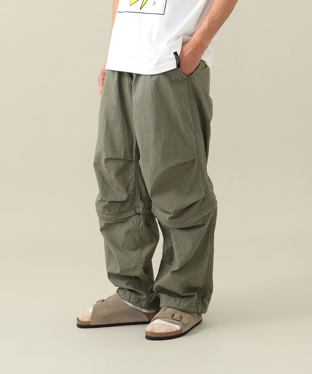 Convertible Pants パンツ MEN OLIVE RIP L Convertible Pants パンツ MEN OLIVE RIP L