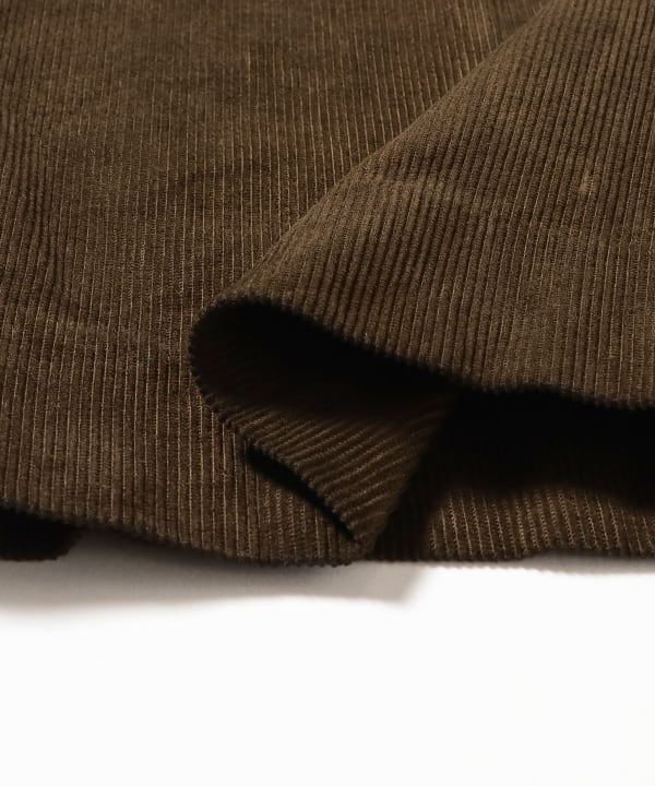 KAPTAIN SUNSHINE / Corduroy Mud-dyed Shoecut Slacks