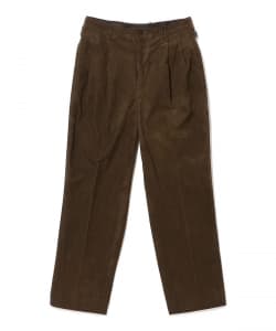 KAPTAIN SUNSHINE / Corduroy Mud-dyed Shoecut Slacks