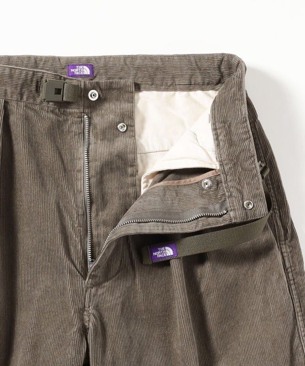 THE NORTH FACE PURPLE LABEL / Corduroy Wide Straight Field Pants