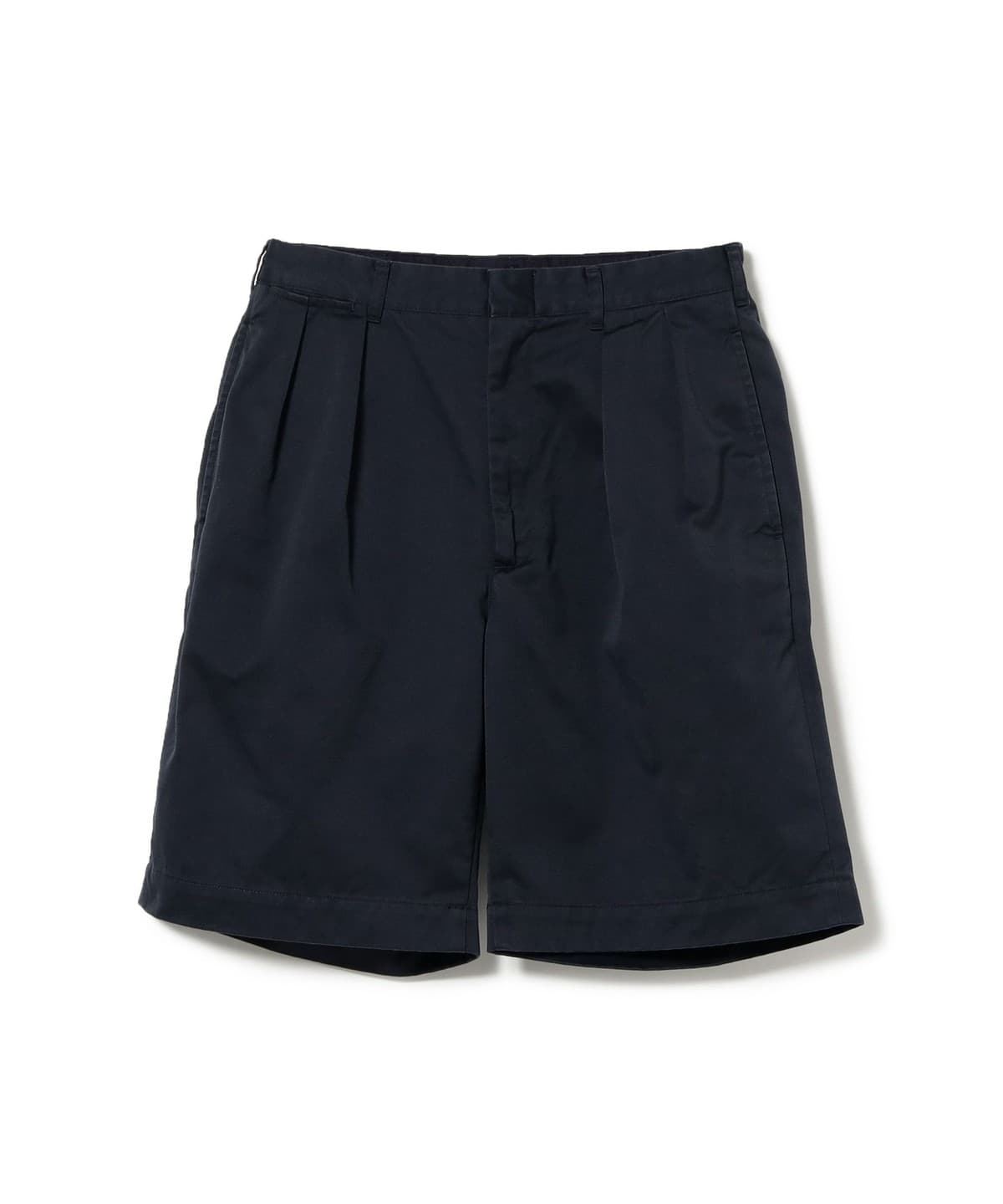 nanamica ナナミカ / Double Pleat Chino Shorts パンツ MEN NAVY 32 nanamica ナナミカ / Double Pleat Chino Shorts パンツ MEN NAVY 32