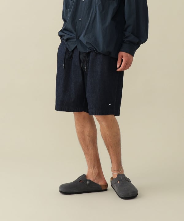 Harold Hang Denim Shorts Model: H175 (cm) Size: L