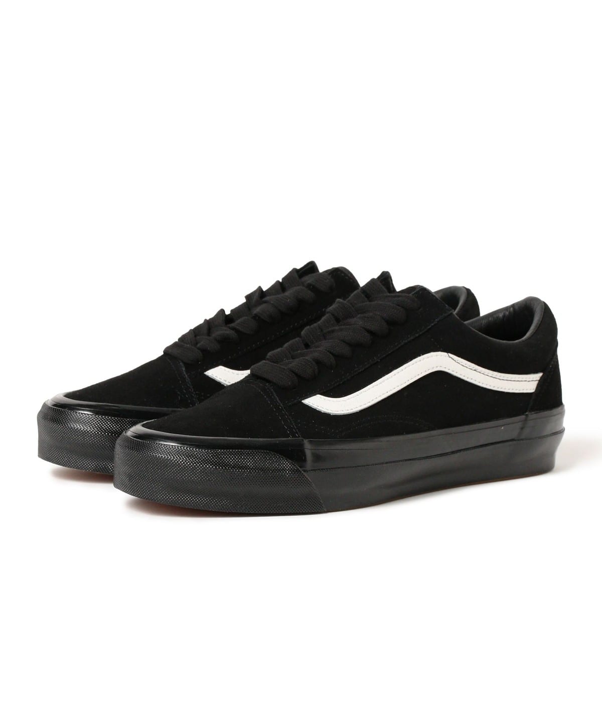 VANS ヴァンズ / Premium Old Skool Suede シューズ MEN SUEDE BLACK/BLACK/WHIT 8.5 VANS ヴァンズ / Premium Old Skool Suede シューズ MEN SUEDE BLACK/BLACK/WHIT 8.5