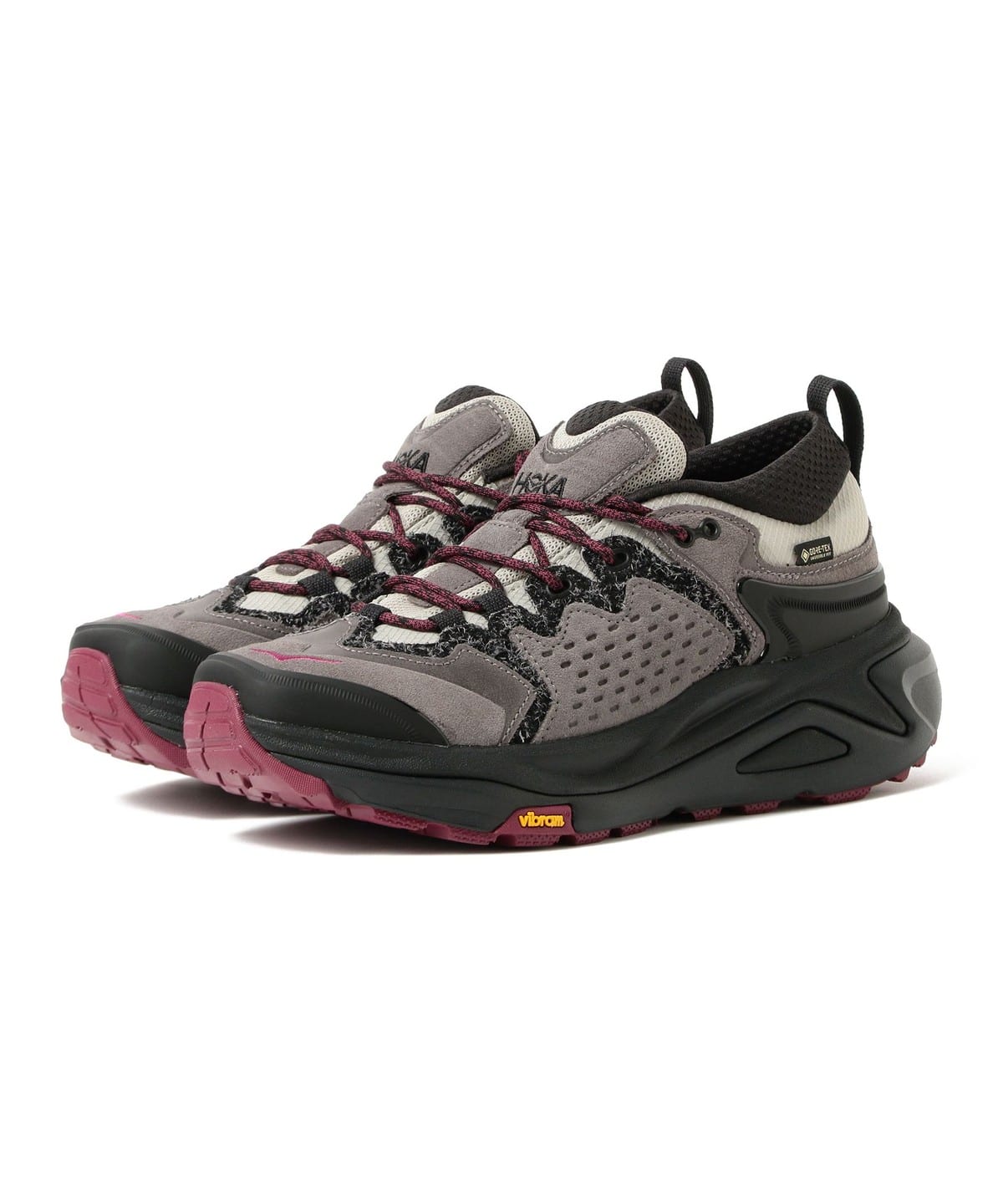 HOKA / ELITE TERRAIN SYSTEM KAHA 3 LOW GTX �V���[�Y MEN BLACK/STONE FRUIT 27
